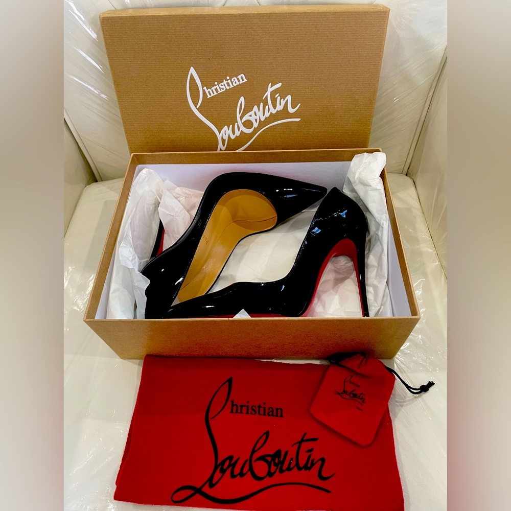 Christian Louboutin black so Kate pumps size 8